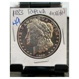 Replica 1883 Morgan Coin