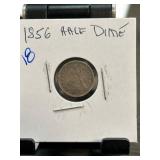 1856 United States Seated Liberty Half Dime