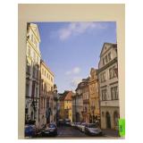Framed Cityscape Print of European Architecture