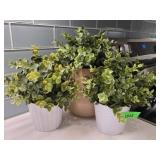 Potted Artificial Greenery Plants