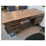 Aspen Home Executive Desk with Storage Drawers