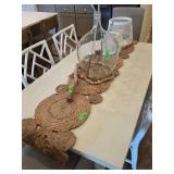 Natural Fiber Woven Table Runner