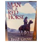 Man on a Red Horse by Fred Grove
