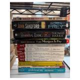12 Assorted Fiction Books