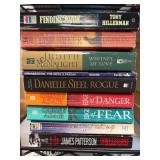 Nine Assorted Fiction Books