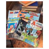 Seven Assorted Comic Books