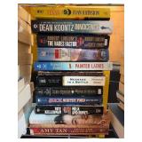 12 Assorted Fiction Books