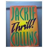 Jackie Collins Hardcover Book: Thrill!