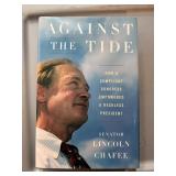 Against the Tide by Lincoln Chafee Hardcover