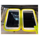 Samsung Tablets with Yellow Covers