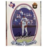 1987 Dale Mohorcic Signed Texas Rangers Card