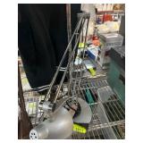 Adjustable Metallic Desk Lamp with Base