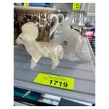 Polished Stone Animal Figurines