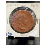 1923 Friedrich Schiller Commemorative Medal