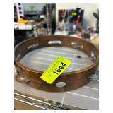 Wooden Tambourine with Metal Jingles