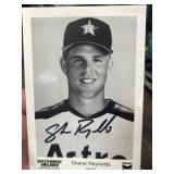 Autographed Shane Reynolds Astros Card