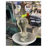 Decorative Pendant Light Fixture with Frosted Glas