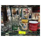 Drinkware Including Ceramic Mugs and Glasses