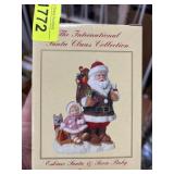 Eskimo Santa and Snow Baby Figurine