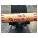 Roll of Mixed Wheat Cents