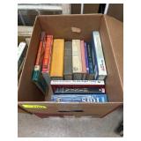 Hardcover and Paperback Books in Box