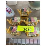 Five Limoges-Inspired Miniature Figurines
