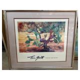 Tom Gault Framed Santa Fe Art Print