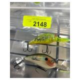 Two Signed Fishing Lures