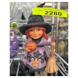 Jim Shore 2019 Witch Figurine by Enesco