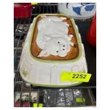 Ceramic Pig-Themed Baking Dish by Galstyn-Sutton