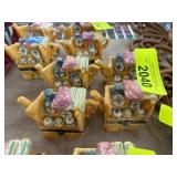 Hand-Painted Ceramic Limoges-Style Hinged Boxes