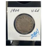 1909 Liberty Head Nickel in Holder