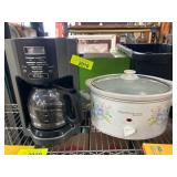 Mr. Coffee Machine and Continental Crockpot