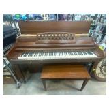 Whitney by Kimball Upright Piano with Bench