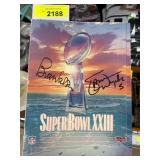 Super Bowl XXIII Program with Signatures