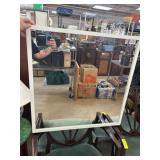 IKEA Stave Wall Mirror, White Frame