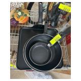 T-fal Nonstick Cookware Set with Multiple Pans