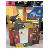 Two Paintings and Two Mirrors