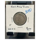 Fort Bliss Token with Denomination Reverse