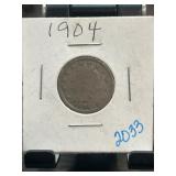 1904 Liberty Head Nickel in Holder