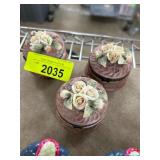 Decorative Porcelain Trinket Boxes