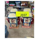 Trinket Boxes Ceramic House-Themed Hinged Boxes