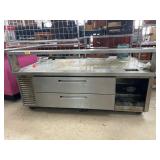 Stainless Steel Refrigerated Prep Table with Drawe