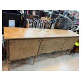 Mid-Century Sideboard with Textured Finish