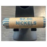Roll of Nickels Marked 1940"1946