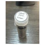 Roll of 1943 PDS Steel Cents in Tube