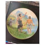 The Baptism Collectible Plate by The Life of Chris