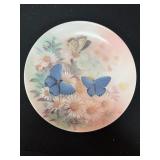 Eastern Tailed Blues Decorative Plate by Lena Liu