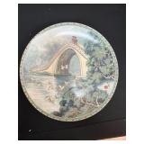 Decorative Plate with Scenic Design and Documentat