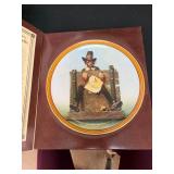Knowles Rockwell's Colonial Plate 'Ye Glutton'